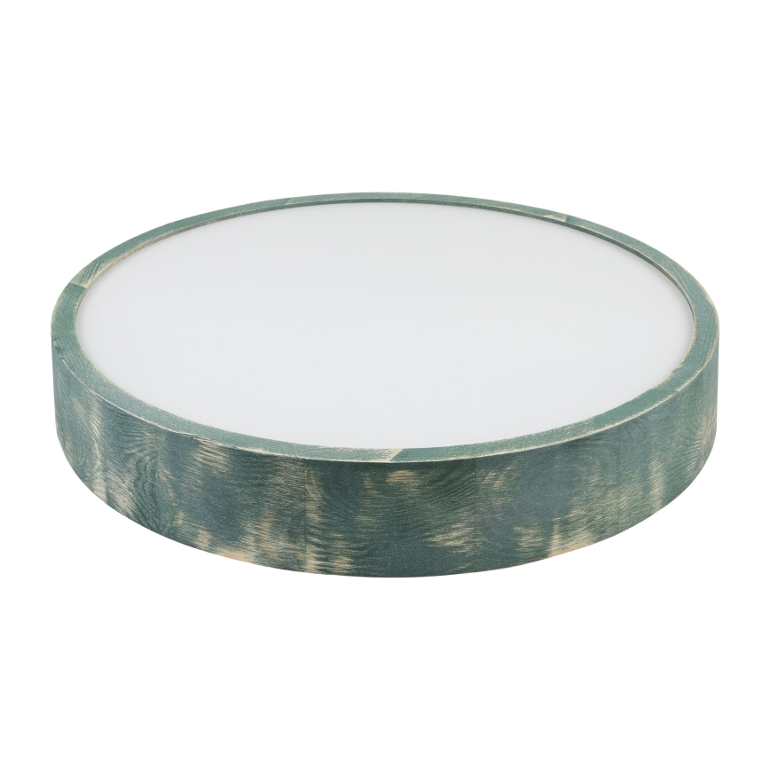 Brilagi - Lámpara de techo PINO 3xE27/15W/230V pino/verde Ø 47,5 cm