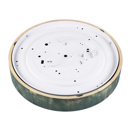 Brilagi - Lámpara de techo PINO 3xE27/15W/230V pino/verde Ø 47,5 cm