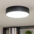 BRILAGI - Lámpara de techo POOL 4xE27/15W/230V Ø 50 cm IP54 negra