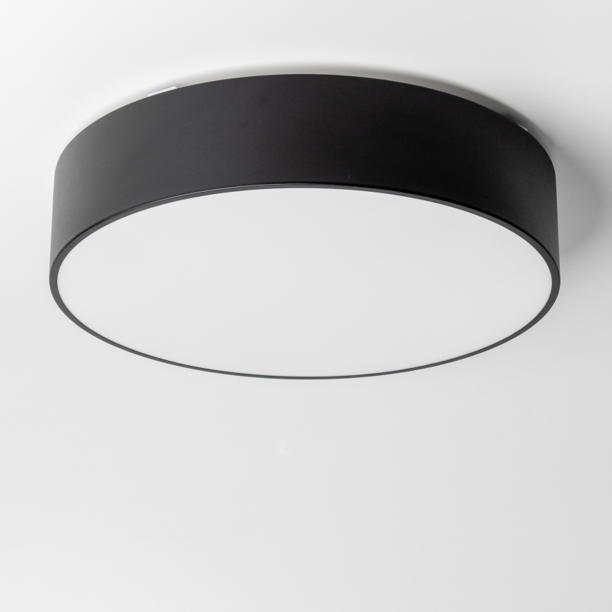 BRILAGI - Lámpara de techo POOL 4xE27/15W/230V Ø 50 cm IP54 negra