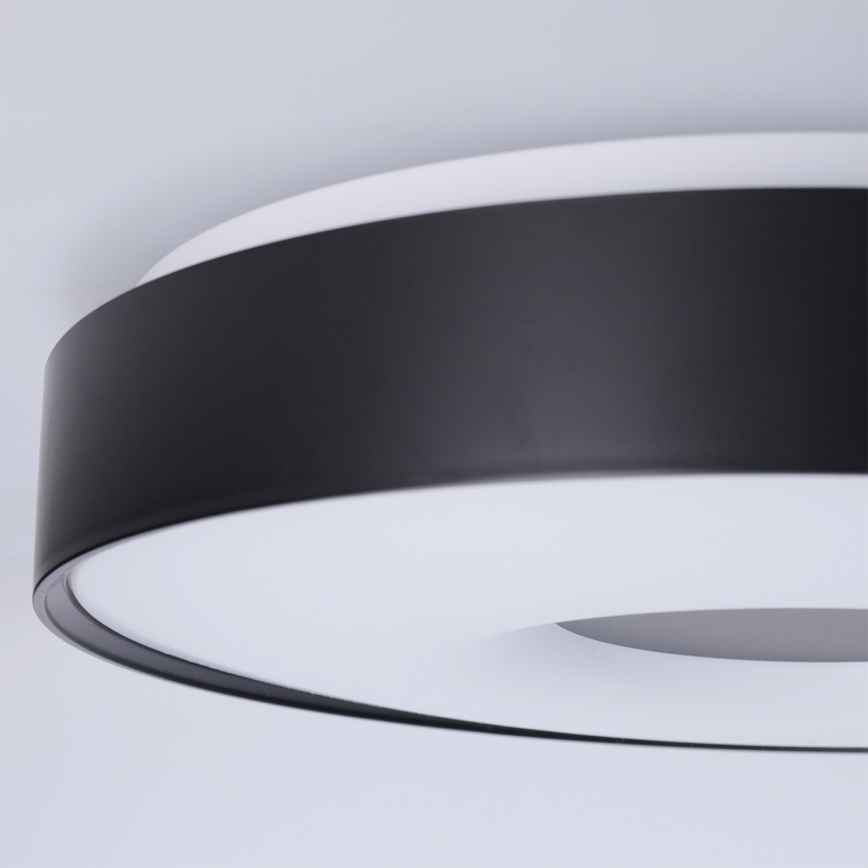 BRILAGI - Lámpara de techo LED regulable JAMIS LED/48W/230V 3000-6500K Ø 39 cm negra + mando a distancia
