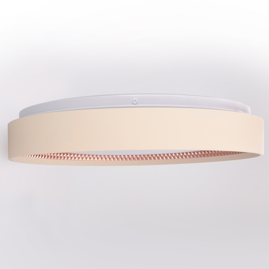 Brilagi - Luminaria de techo LED regulable WALDO LED/48W/230V 3000-6500K Ø 40 cm beige/dorado + mando a distancia