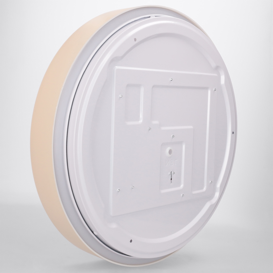 Brilagi - Luminaria de techo LED regulable WALDO LED/48W/230V 3000-6500K Ø 40 cm beige/dorado + mando a distancia