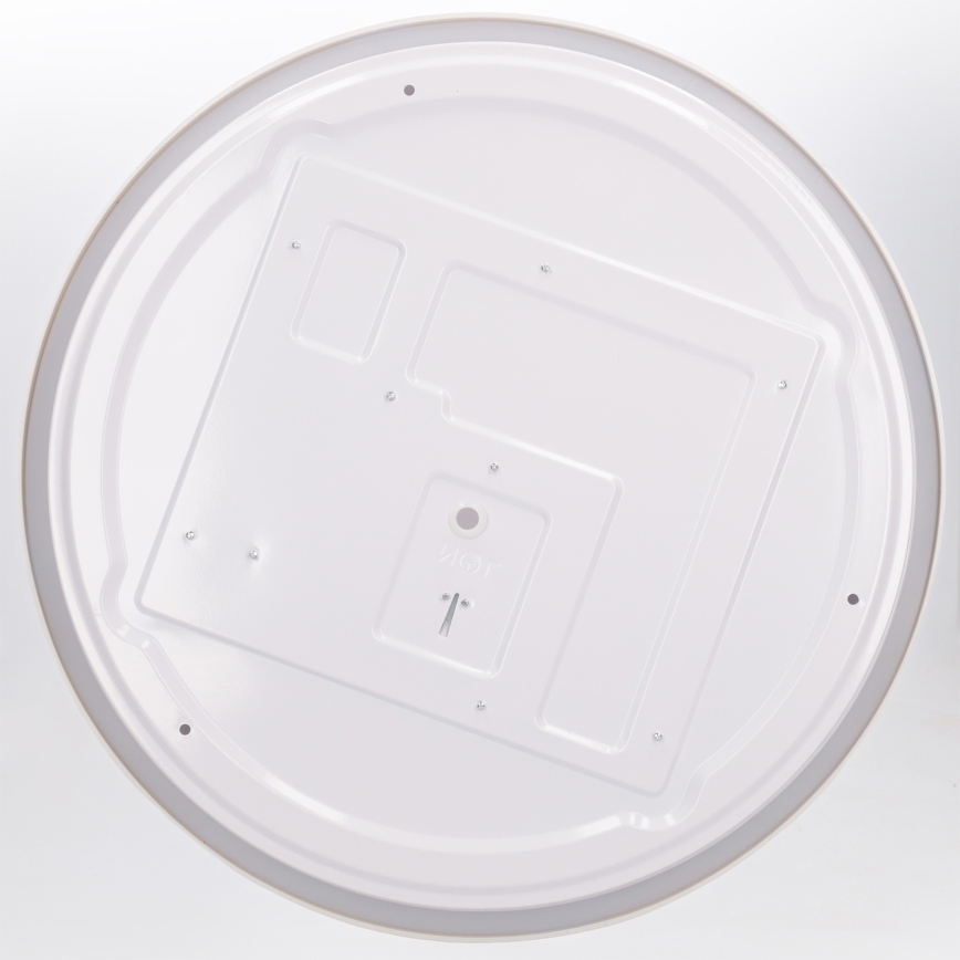 Brilagi - Luminaria de techo LED regulable WALDO LED/48W/230V 3000-6500K Ø 40 cm beige/dorado + mando a distancia