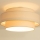 Brilagi - Lámpara de techo RESNA 1x E27/60W/230V, Ø 40 cm, beige