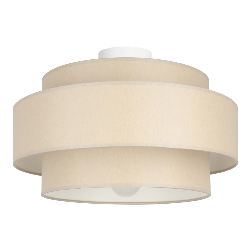 Brilagi - Lámpara de techo RESNA 1x E27/60W/230V, Ø 40 cm, beige