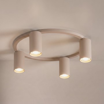 Brilagi - Lámpara de techo SELE 4xGU10/30W/230V beige