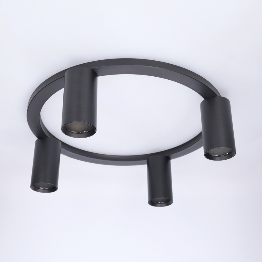 BRILAGI - Lámpara de techo SELE 4xGU10/30W/230V negra