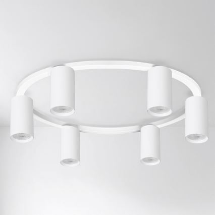 Brilagi - Lámpara de techo SELE 6xGU10/30W/230V blanca