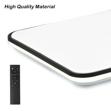 Brilagi - Plafón de techo LED regulable SMART LED/24W/230V 43x43 cm 3000-6000K Wi-Fi Tuya Beacon + mando a distancia
