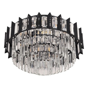 Brilagi - Lámpara de techo SPECTRA, 5x E14, 40 W, 230 V, Ø 48 cm, negra