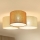 Brilagi - Lámpara de techo SPIDER 3xE27/15W/230V 60x70 cm beige/crema