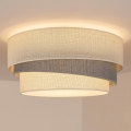 Brilagi - Lámpara de techo TRIO 1xE27/60W/230V Ø 40 cm crema/gris