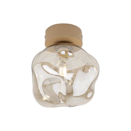 Brilagi - Lámpara de techo VULCANO 1xG9/8W/230V beige/beige ahumado