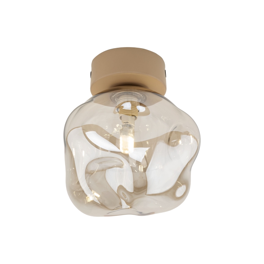 Brilagi - Lámpara de techo VULCANO 1xG9/8W/230V beige/beige ahumado