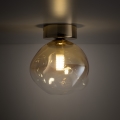 Brilagi - Lámpara de techo VULCANO 1xG9/8W/230V dorada/beige ahumado