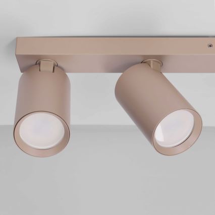BRILAGI - Lámpara de tres focos SELE LONG 3xGU10/30W/230V beige
