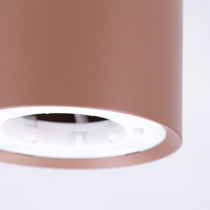 BRILAGI - Lámpara empotrable SMOOTH 1xGX53/15W/230V 60x82 mm marrón