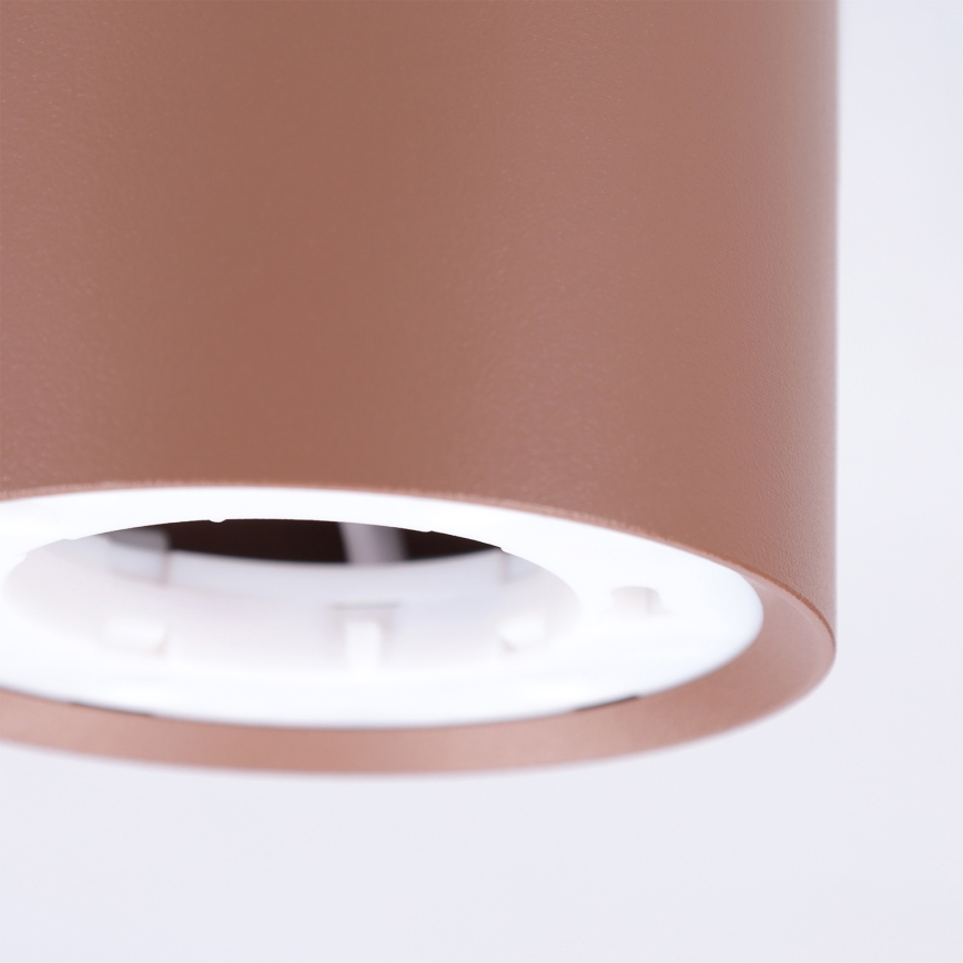 BRILAGI - Lámpara empotrable SMOOTH 1xGX53/15W/230V 60x82 mm marrón