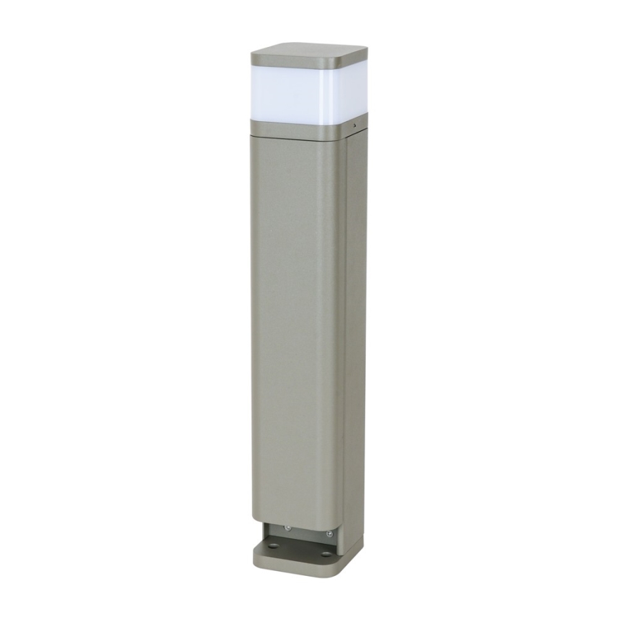 BRILAGI - Lámpara exterior con 2 enchufes SCHUKO PILLAR 1xG9/11W/230V IP44 gris