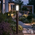 BRILAGI - Lámpara exterior con sensor de movimiento ELIA 1xE27/20W/230V IP44 100 cm antracita