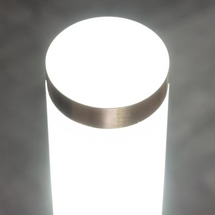 BRILAGI - Lámpara exterior con sensor de movimiento ELIA 1xE27/20W/230V IP44 50 cm cromo mate