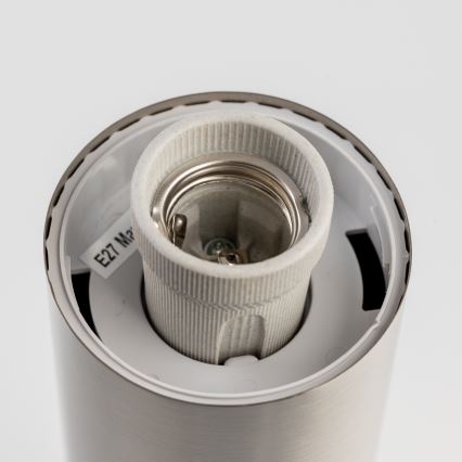 BRILAGI - Lámpara exterior con sensor de movimiento ELIA 1xE27/20W/230V IP44 50 cm cromo mate