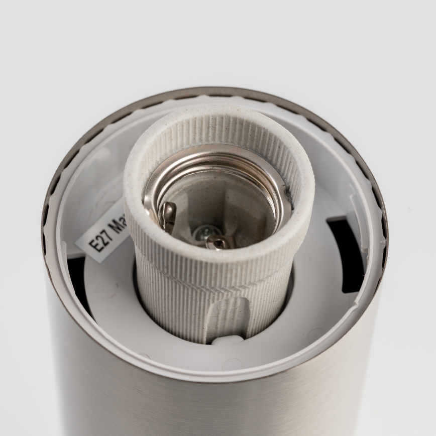 BRILAGI - Lámpara exterior con sensor de movimiento ELIA 1xE27/20W/230V IP44 50 cm cromo mate