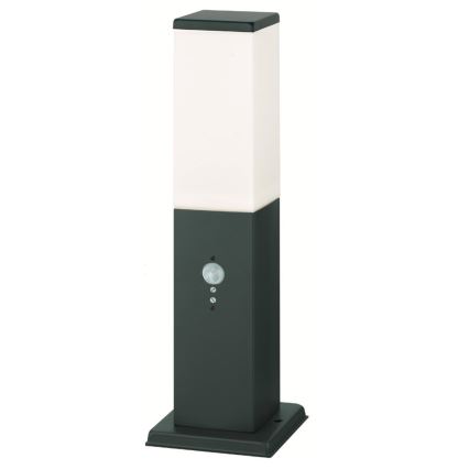 Brilagi - Lámpara exterior con sensor NOVA 1xE27/15W/230V 40 cm IP44 antracita