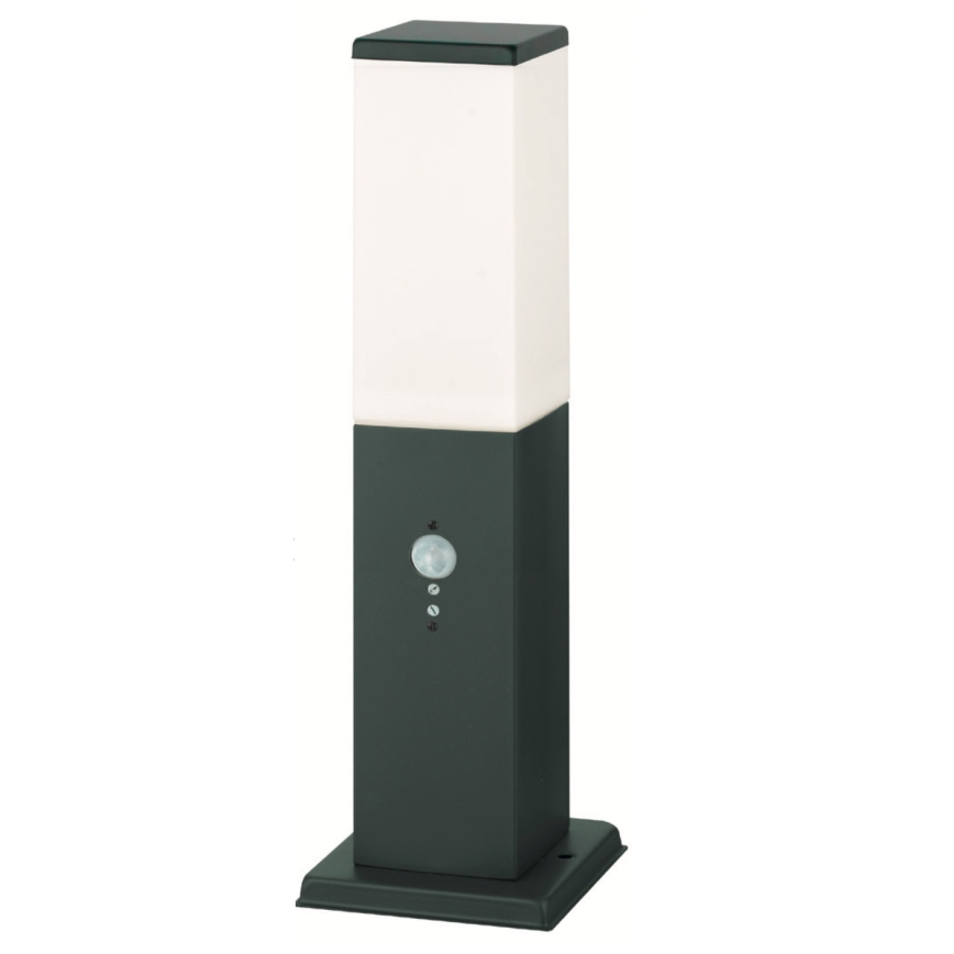 Brilagi - Lámpara exterior con sensor NOVA 1xE27/15W/230V 40 cm IP44 antracita