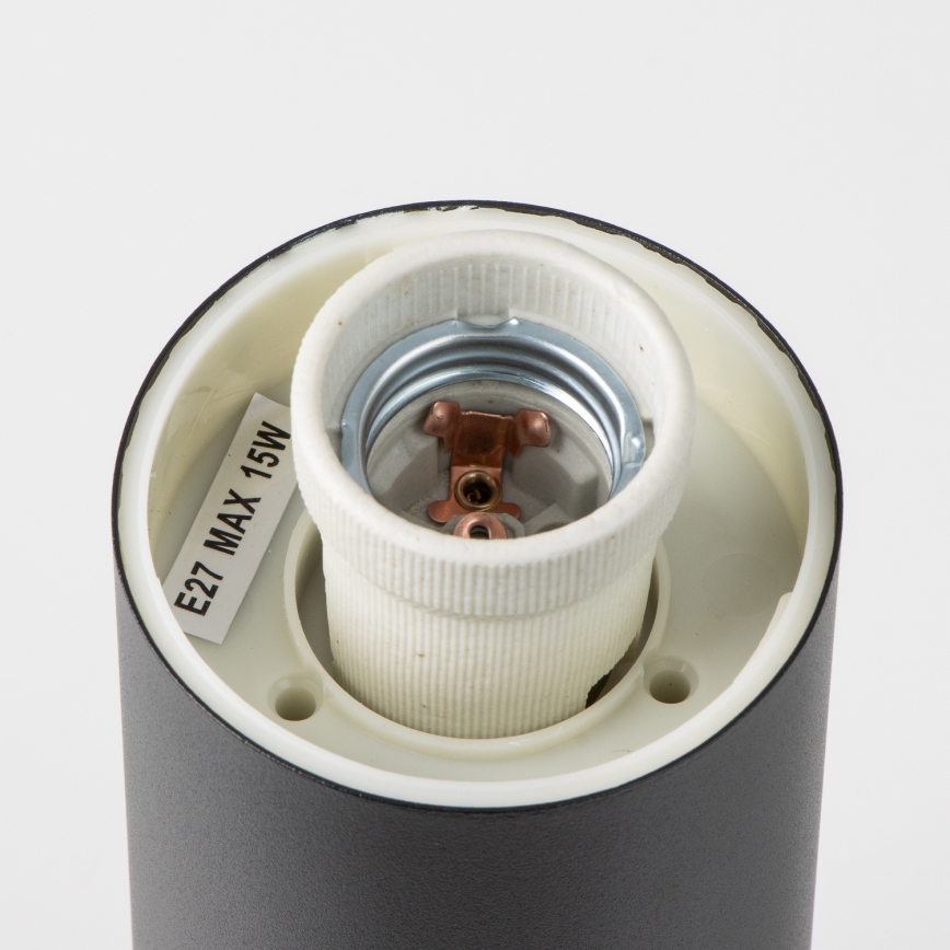 BRILAGI - Lámpara exterior con sensor NOVA 1xE27/15W/230V 40 cm IP44 negra