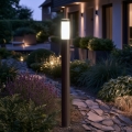 BRILAGI - Lámpara exterior ELIA 1xE27/20W/230V IP44 100 cm antracita