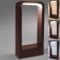Brilagi - Lámpara exterior LED BARI LED/7W/230V 3000/4000/6000K marrón IP54 30 cm