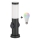 Brilagi - Lámpara exterior LED RGBW regulable con 2 casquillos 1xE27/9W/230V 2700-6500K IP44 40 cm negra