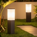 Brilagi - Lámpara exterior NOVA 1xE27/15W/230V 40 cm IP44 antracita