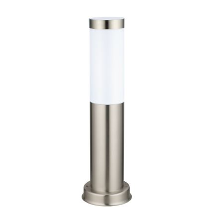 Brilagi - Lámpara exterior NOVA 1xE27/15W/230V 40 cm IP44 cromo mate