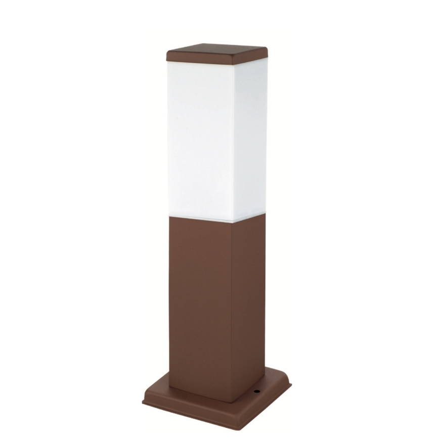 Brilagi - Lámpara exterior NOVA 1xE27/15W/230V 40 cm IP44 marrón