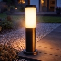 Brilagi - Lámpara exterior NOVA 1xE27/15W/230V 40 cm IP44 negra