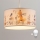 Brilagi - Lámpara infantil LED colgante con cable BOBO 1xE27/60W/230V Ø 35 cm blanco/animalitos