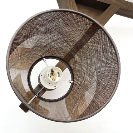 Brilagi - LED Lámpara de techo empotrada ANTHONY 3xE14/40W/230V roble nogal