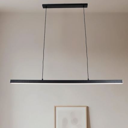 Brilagi - Lámpara LED colgante con cable AXIS LED/30W/230V 120 cm negra
