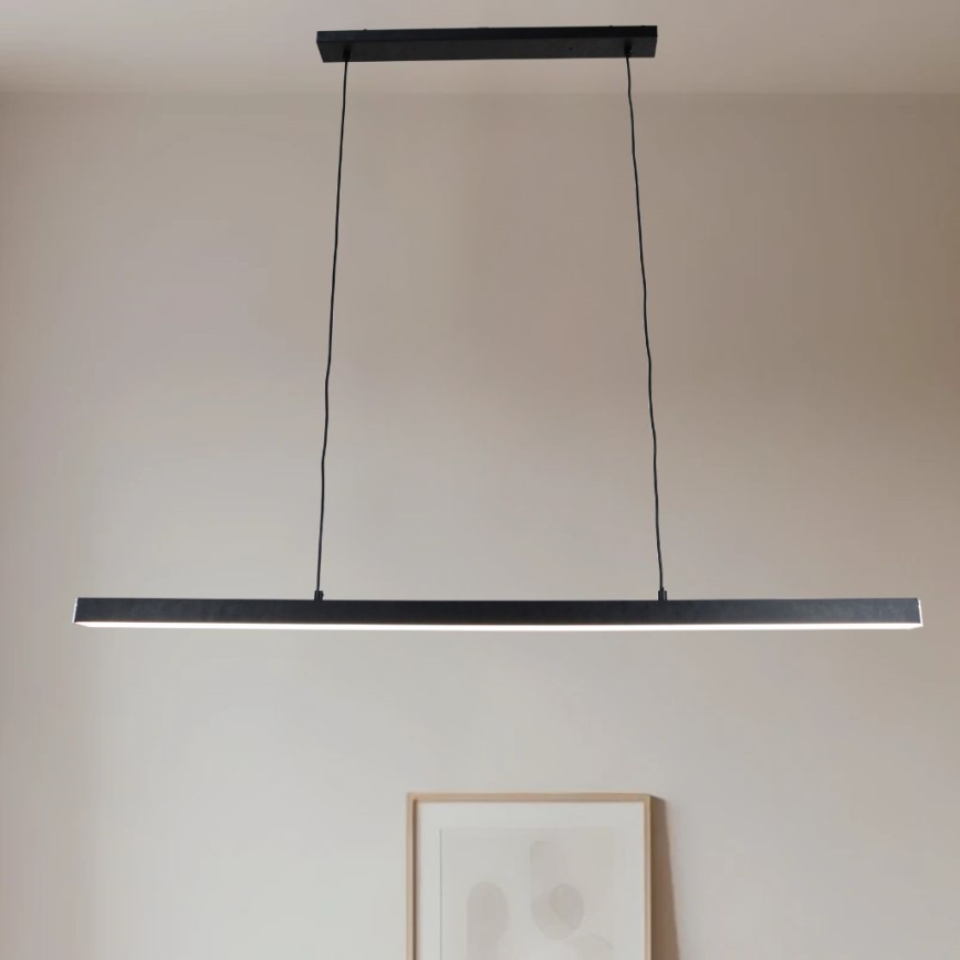 Brilagi - Lámpara LED colgante con cable AXIS LED/30W/230V 120 cm negra