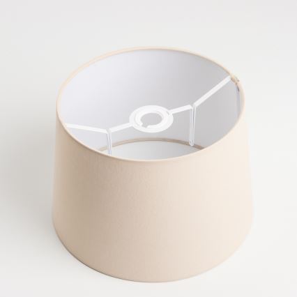Brilagi - Lámpara LED colgante con cable CERIA 1xE27/40W/230V diámetro 30 cm beige
