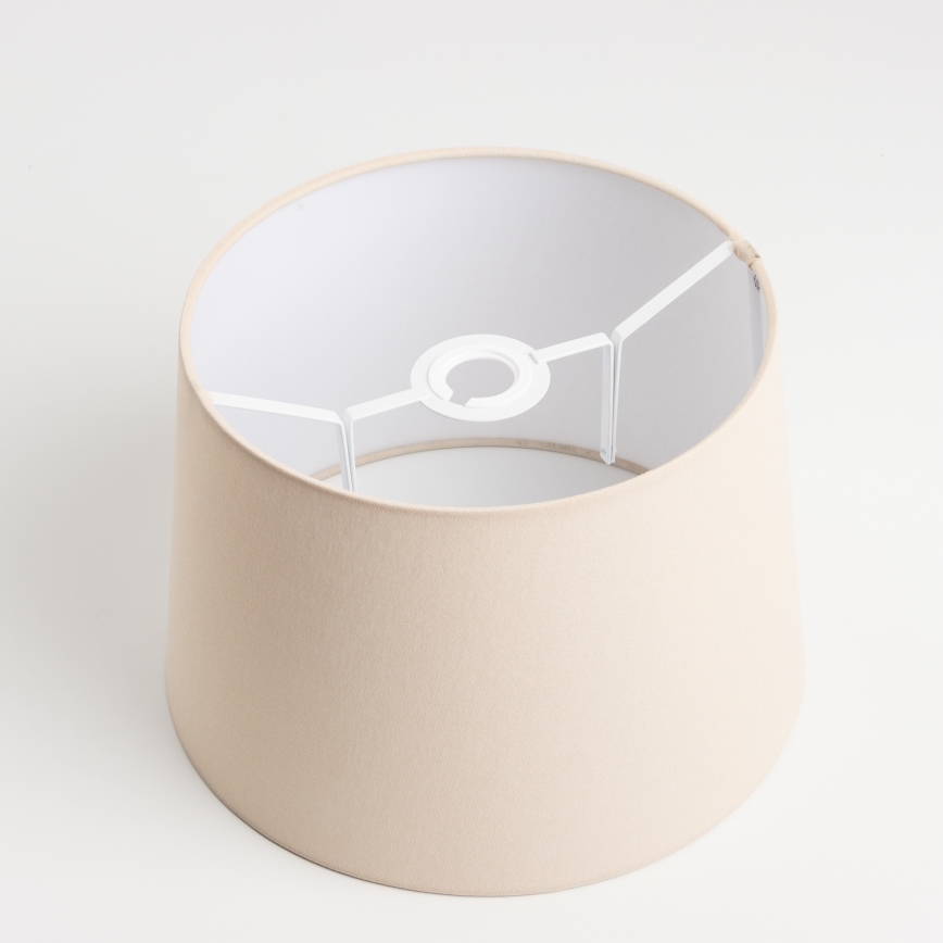 Brilagi - Lámpara LED colgante con cable CERIA 1xE27/40W/230V diámetro 30 cm beige