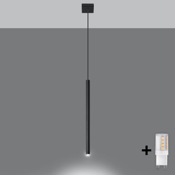 BRILAGI -  Lámpara LED colgante DRIFA 1xG9/4W/230V negro