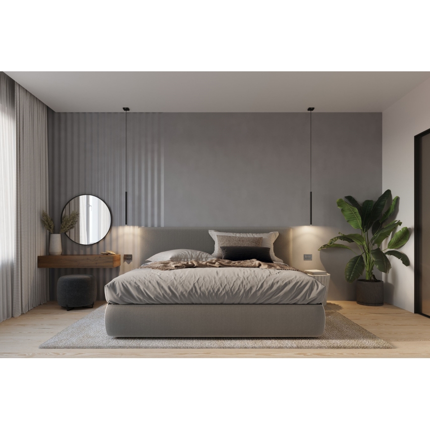 BRILAGI -  Lámpara LED colgante DRIFA 1xG9/4W/230V negro