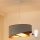 Brilagi - Lámpara LED colgante LYRA 1xE27/15W/230V gris/color crema/dorado