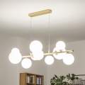 Brilagi - Lámpara LED colgante MILLA 10xG9/3W/230V dorado/blanco