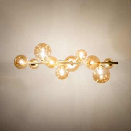 Brilagi - Lámpara LED colgante MILLA 10xG9/3W/230V dorado