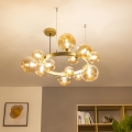 Brilagi - Lámpara LED colgante MILLA 15xG9/3W/230V dorado